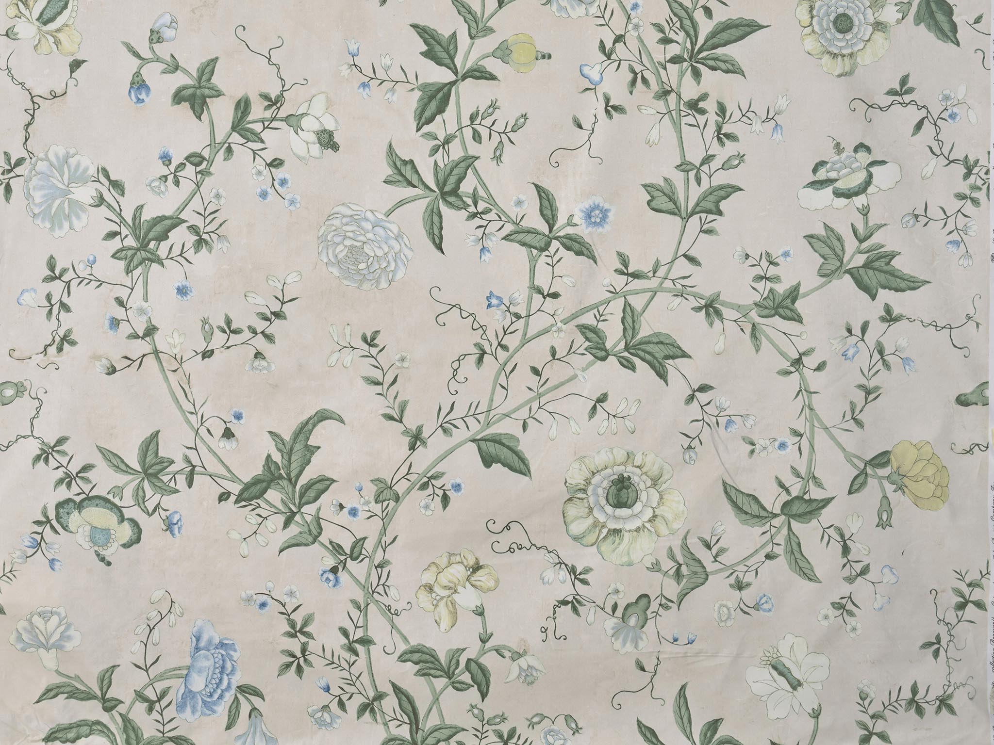 Braquenie Le Paravent Chinois Chintz Fraicheur Fabric Sample B7701002