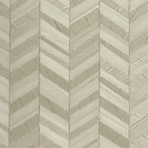 Winfield Thybony Arrow Stainless Steel Wallpaper Sample WPW1213.WT.0