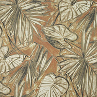 Pierre Frey Water Lily Terracotta Wallpaper FP842003