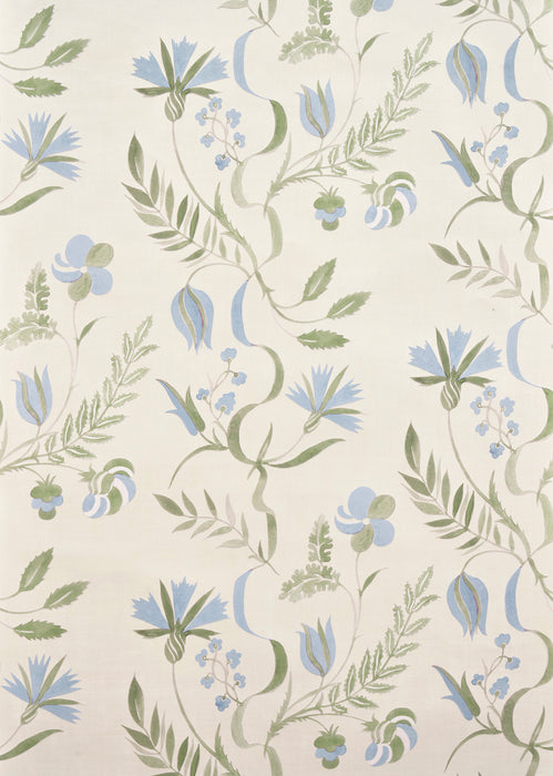Pierre Frey Bloomer Ciel Wallpaper Sample FP214001