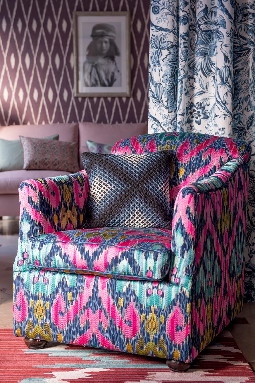 Pierre Frey Pitaya Rose Fabric Sample F3144001