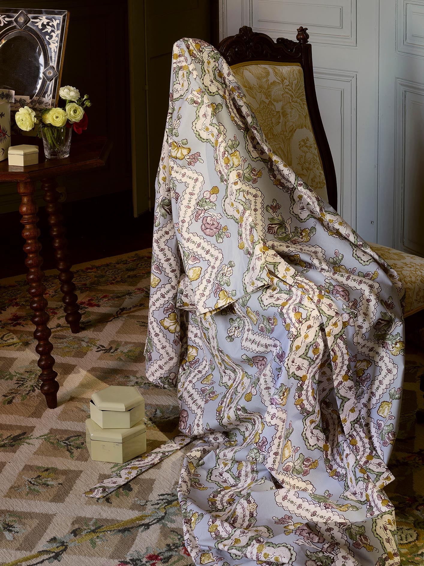 Braquenie Clisson Ciel Fabric Sample B7693002