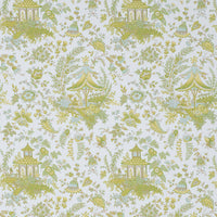 Boussac Gasaki Lime Green Wallpaper W4516001