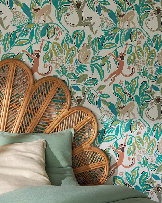 Pierre Frey Borneo Tropical Wallpaper Sample FP016001