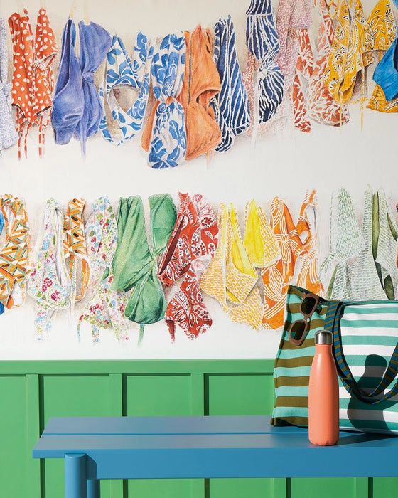 Pierre Frey La baignade Multicolore Wallpaper FP005001