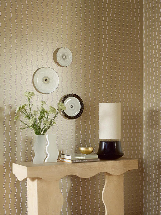 Pierre Frey Oussouri Miel Wallpaper Sample FP125003