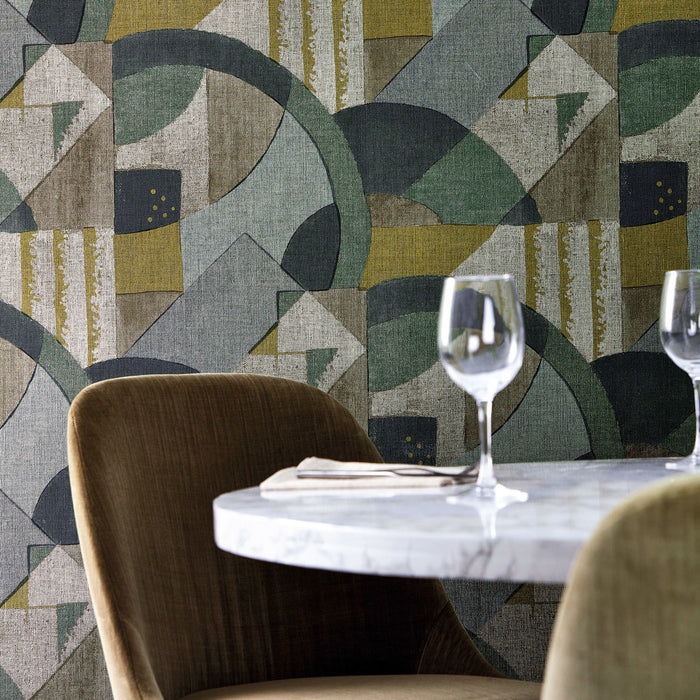 Zoffany Abstract 1928 Multi 322670 Fabric ZICO322670