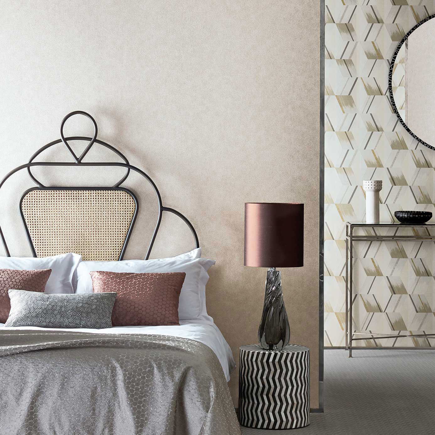 Zoffany Shagreen Olivine 312905 Wallpaper ZRHW312905