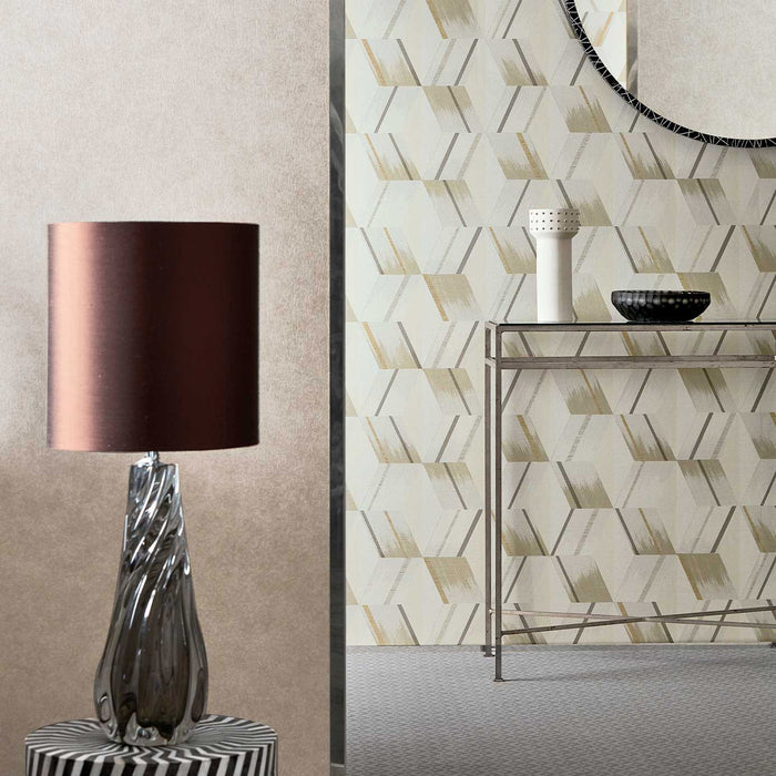 Zoffany Rhombi Anthracite 312895 Wallpaper ZRHW312895