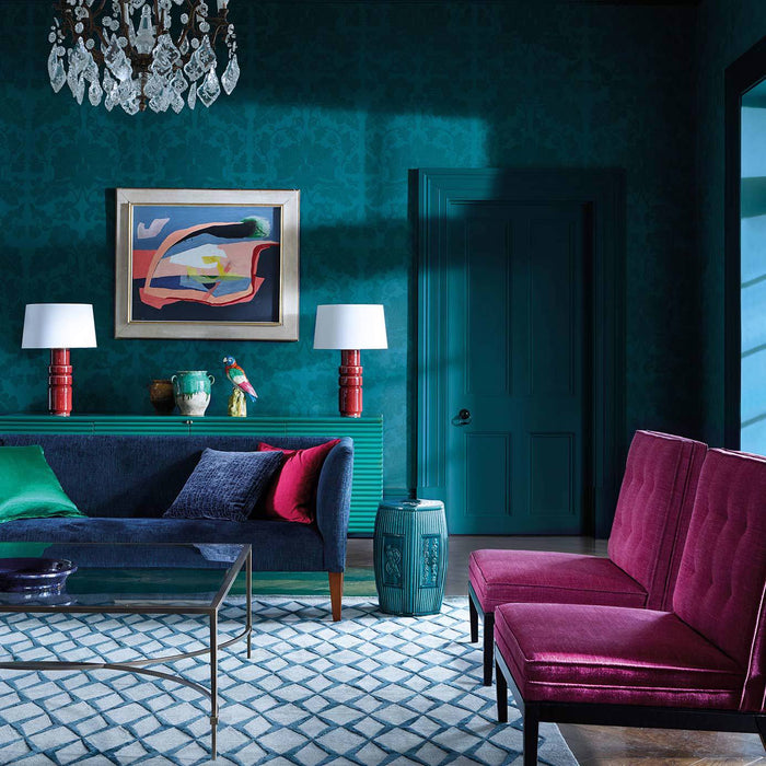 Zoffany Villandry Cinnabar 312700 Wallpaper ZPAL312700