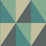 Cole & Son Apex Grand Teal Wallpaper 105/10045.CS.0