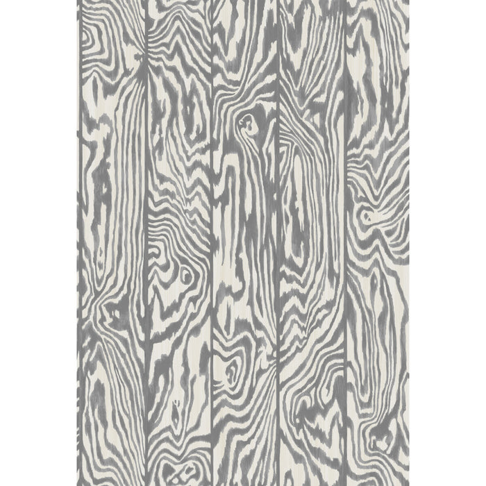 Cole & Son Zebrawood Black & White Wallpaper 107/1003.CS.0