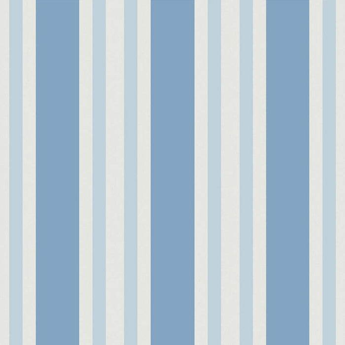 Cole & Son Polo Stripe Blue Wallpaper 110/1006.CS.0