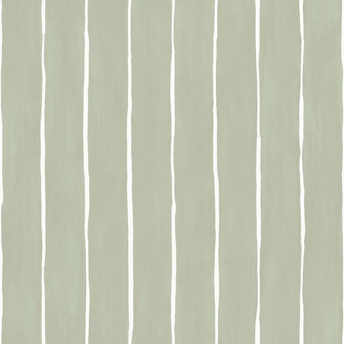 Cole & Son Marquee Stripe Soft Olive Wallpaper 110/2009.CS.0