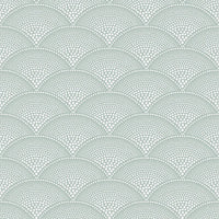 Cole & Son Feather Fan Print Room Blue Wallpaper 112/10036.CS.0