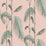 Cole & Son Palm Leaves Plaster Pink/Mint Wallpaper 112/2005.CS.0