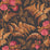 Cole & Son Rose Cerise/B Orange/Black Wallpaper 115/10029.CS.0
