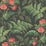 Cole & Son Rose Red/L Green/Charcoal Wallpaper 115/10030.CS.0