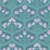 Cole & Son Floral Kingdom Lilac/Teal Wallpaper 116/3011.CS.0