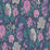 Cole & Son Midsummer Bloom Mulb/Teal Wallpaper 116/4015.CS.0