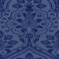 Cole & Son Pugin Palace Flock Hyacin Wallpaper 116/9033.CS.0