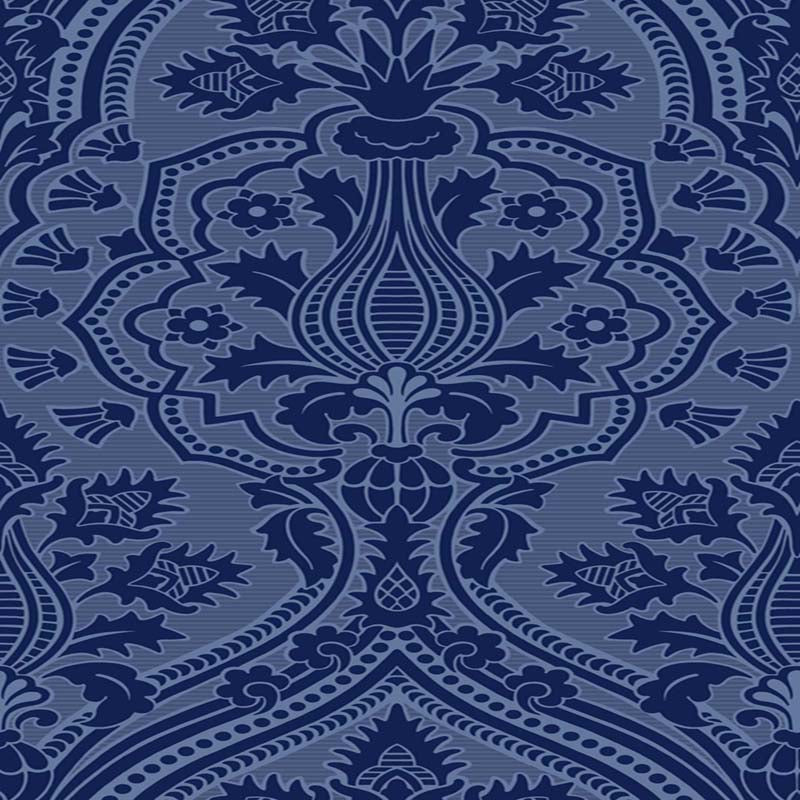 Cole & Son Pugin Palace Flock Hyacin Wallpaper 116/9033.CS.0