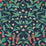 Cole & Son Jasmine & Serin Symphony Coral/Petrol/Ink Wallpaper 117/10030.CS.0