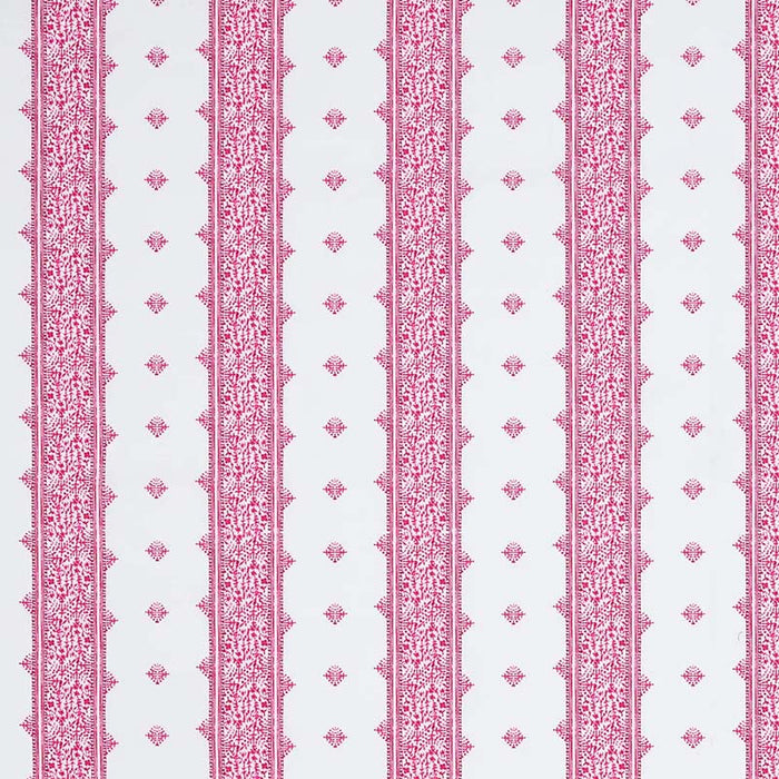 Peter Dunham Fez - Outdoor Raspberry On White Fabric 139FEZ07