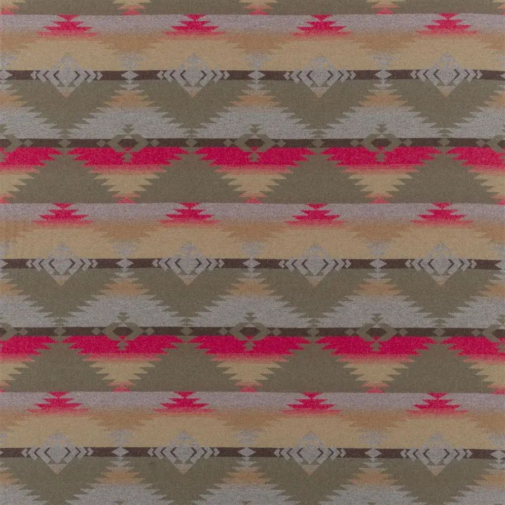 Ralph Lauren Red Rock Blanket Woodmoss Fabric FRL5144/05