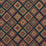 Charlotte Navy Diamond Fabric 1967
