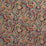 Charlotte Merlot Paisley Fabric Sample 1969