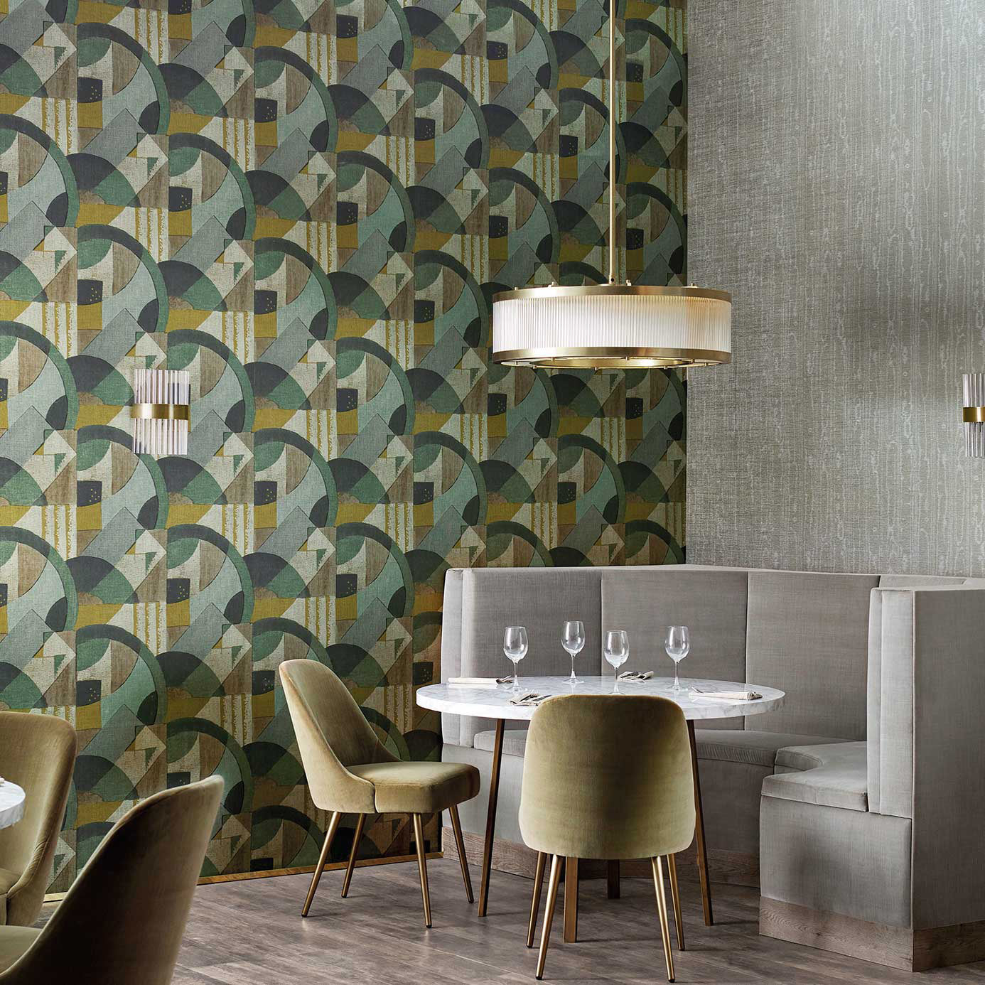 Zoffany Abstract 1928 Multi 322670 Fabric ZICO322670