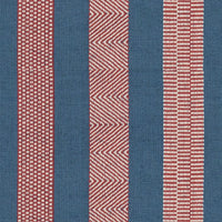 Lee Jofa Berber Denim/Ruby Fabric 2017100.519.0