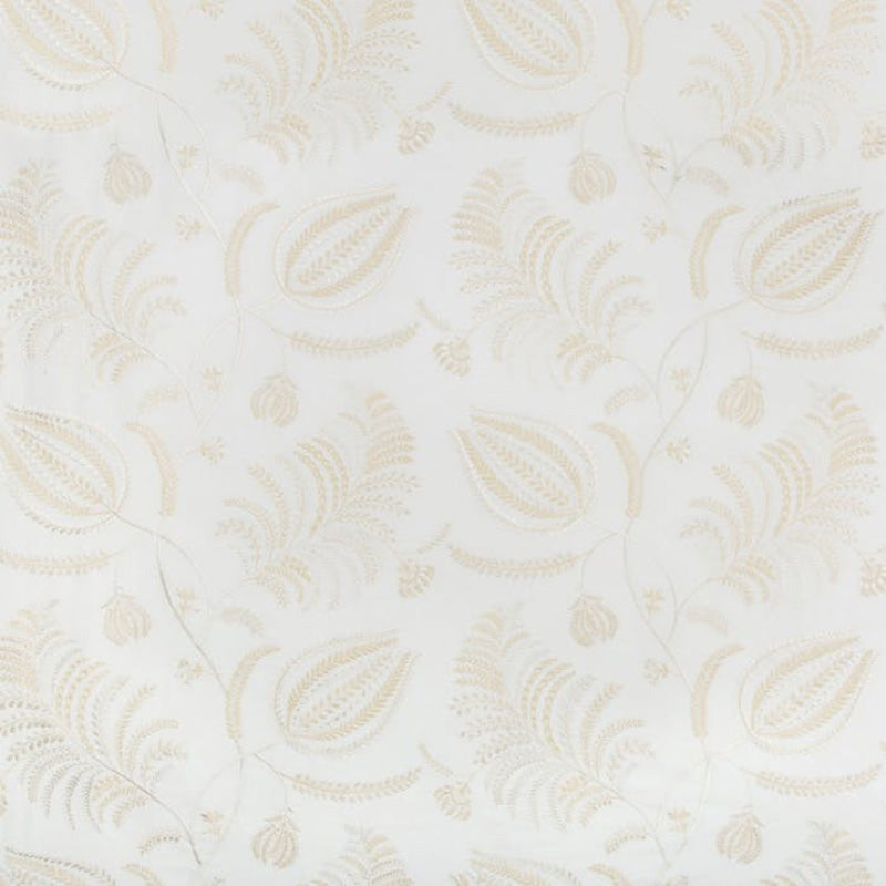 Lee Jofa Palmero Emb Ivory/Beige Fabric 2017158.16.0