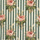 Lee Jofa Melba Flower Stripe Pink Fabric 2020144.73.0