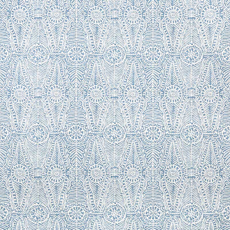Lee Jofa Drayton Print Denim Fabric 2020184.5.0