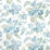 Lee Jofa Augustine Print Aqua Fabric 2020191.13.0
