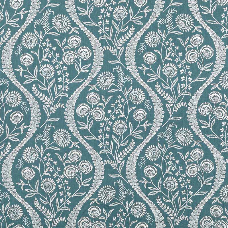 Lee Jofa Floriblanca Blue Fabric 2020219.515.0