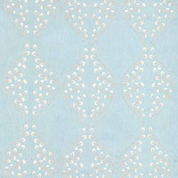 Lee Jofa Lillie Embroidery Sky Fabric 2021129.15.0