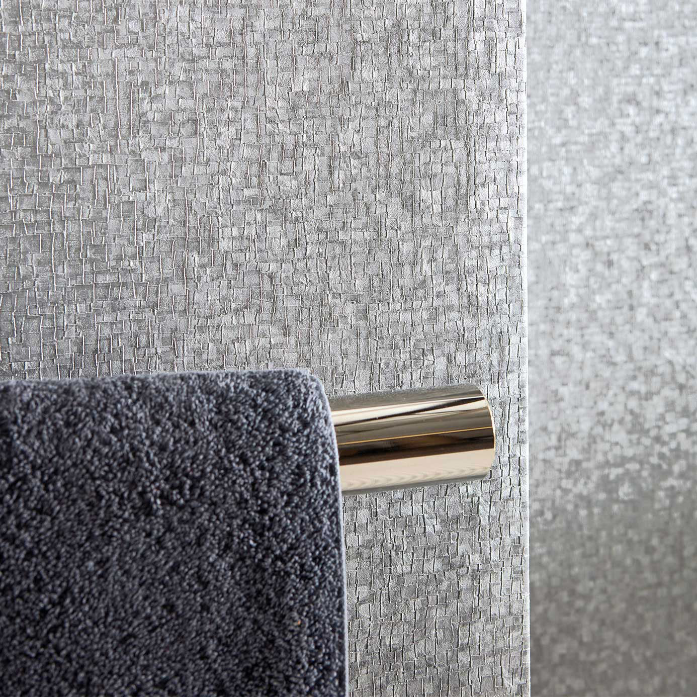 Zoffany Mosaic Silver 312922 Wallpaper ZRHW312922