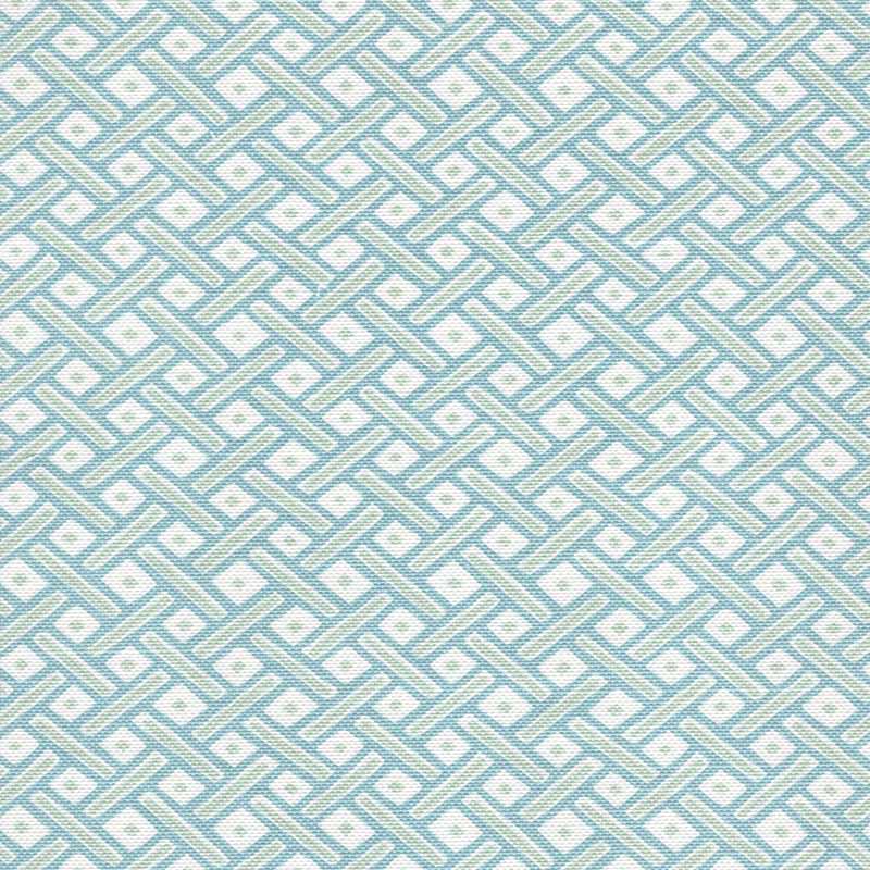 Quadrille Litchfield Pale Aqua Blue Fabric 303730F-01LC