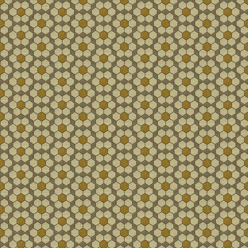 Kravet Contract Bursa Mosaic Lemon Drop Fabric 33943.640.0