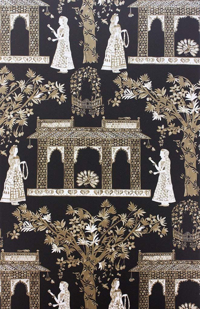 Nina Campbell Pavilion Garden 4 Wallpaper NCW4272-04