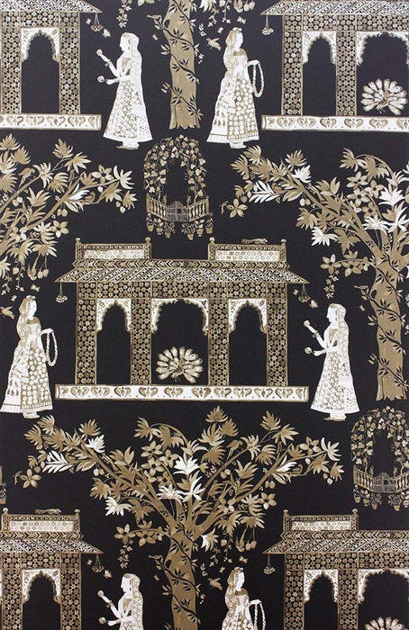 Nina Campbell Pavilion Garden 4 Wallpaper NCW4272-04