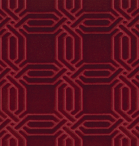 Brentano Interlock Rosehip Fabric 4232-08