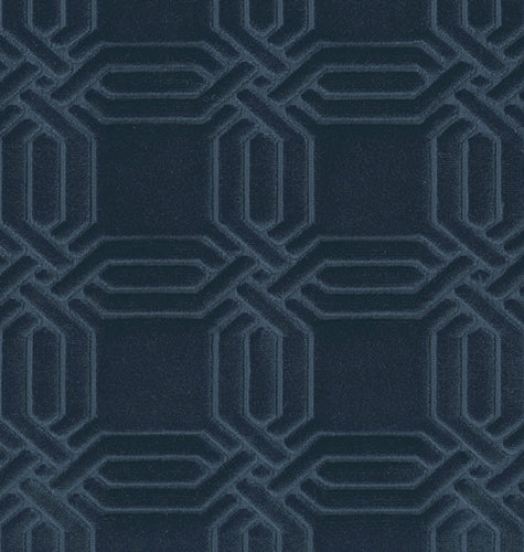 Brentano Interlock Midnight Fabric 4232-10