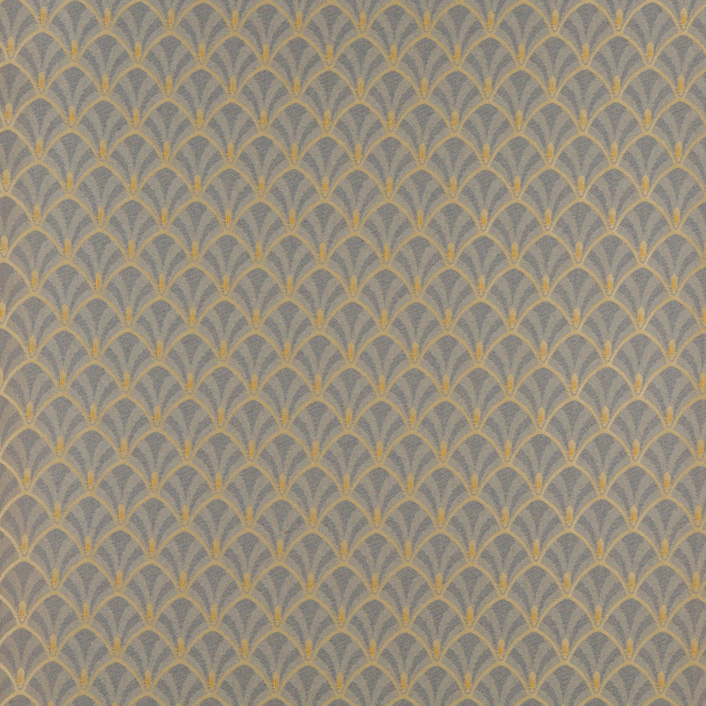 Charlotte Chambray Fan Fabric Sample 4304