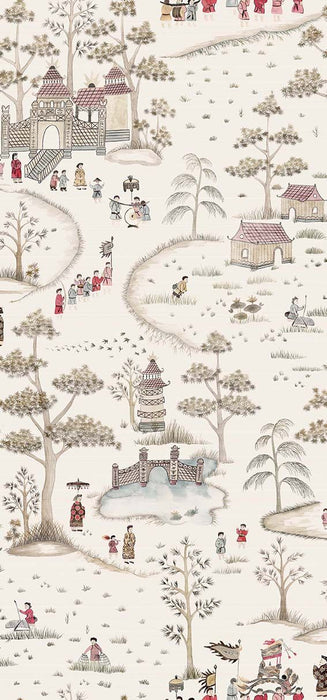 Nina Campbell Cathay Parade 2 Wallpaper NCW4180-02
