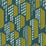 Brentano Metropolis Emerald City Fabric 4569-07