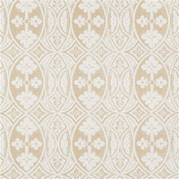 Jasper Gothic Ivory on Taupe Wallpaper 5003-01